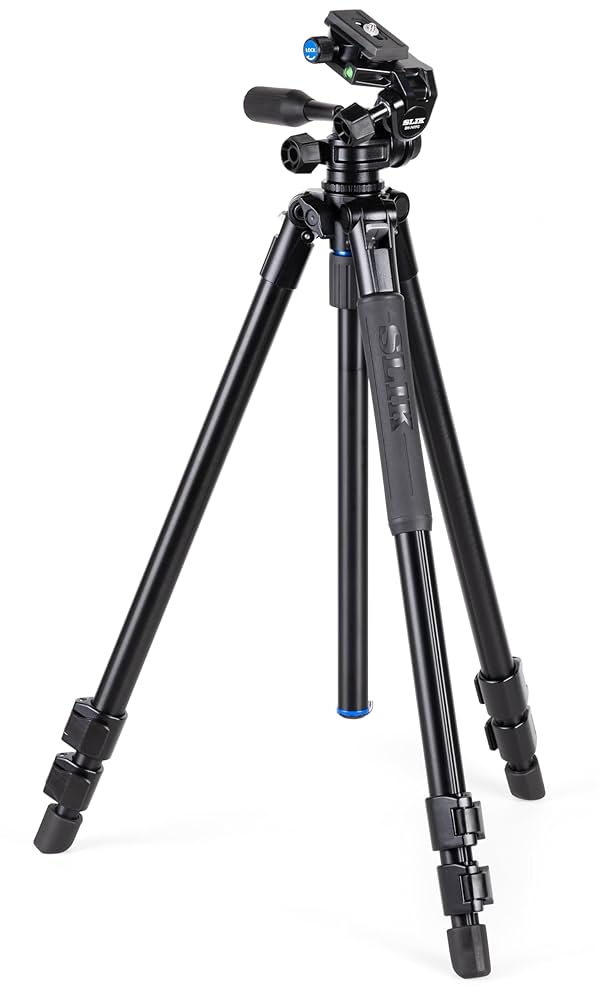 Amazon | 【逆輸入モデル】 SLIK 三脚 PRO AL-523-3WFC ミラー